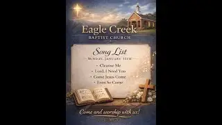 1/11/26 Sunday Morning Service