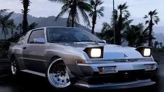MITSUBISHI STARION ESI-R 1988 - FORZA HORIZON 5 ( STREERING WHEELS GAMEPLAY )