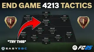 This END GAME 4213 Custom Tactic is BROKEN in FC 25 Elite Division