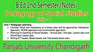 Notes b.ed 2nd semester Lesson plan Annual Diary Unit ICT Model test Herbartian RCEM approach