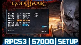 GUIDE: RPCS3 Emulator Settings | God of War 3 Playable Setup + Live Demo (2025)