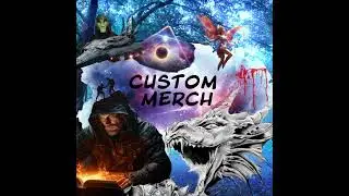 Custom Book Merch!!