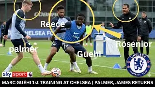 MARC GU&Eacute;HI FIRST CHELSEA TRAINING 😱💙 PALMER & REECE JAMES RETURN AHEAD OF BRENTFORD PL CLASH