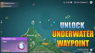 Unlock Underwater Waypoint and Domain | Genshin Impact