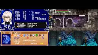 Castlevania - Dawn of Sorrow [Hard] Part 3 - Garden of Madness (NO DAMAGE)