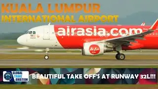 BEAUTIFUL TAKE OFF'S | PLANE SPOTTING | KUALA LUMPUR INTERNATIONAL AIRPORT | 30 JAN 25