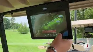 GPS Carts at Bunker Hill Golf Course
