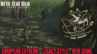 MGSΔ Snake Eater - Foxhound Rank | E-Extreme | Legacy Style | New Game