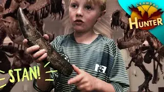 Stan the T-Tex! Digging up Dino Bones at the Library!