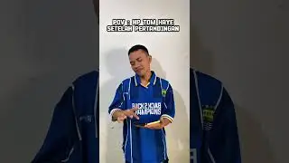 Notif hp Tom haye setelah pertandingan Persib vs Psbs biak #persib #bobotoh #tomhaye #rezqipoetra