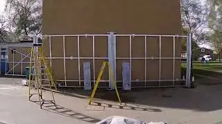 Berkshire Squash builds outdoor mini squash courts at Dedworth Middle School