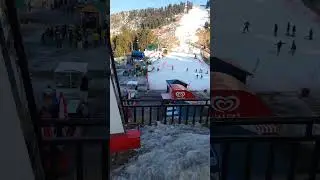 malam jabba skate #malamjaba #swatvalley #snowfall #enjoy