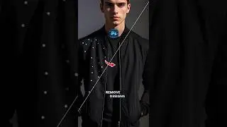 How to Remove Design on Clothes and make it simple in Photoshop shorts