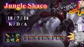 League of Legend - SHACO 2021 - Full Gameplay / Just a good game / Просто хорошие игры. SHACO 2021