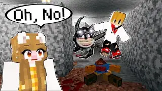 Using Scary Builds to fool My Friend in Minecraft! ( Tagalog )