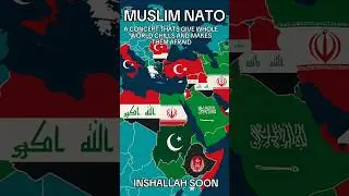 Muslim Nato | An Alliance of Muslim Armies #pakistan #turkey #iran #iraq #saudiarabia #qatar #asia