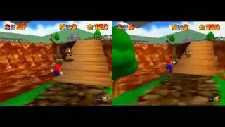 Behind Chain Chomp's Gate Comparison - (TAS)