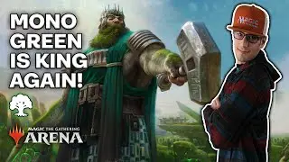 🌲🌳 Mono Green Ozolith IS NO JOKE MTG Arena Deck Guide 🌳🌲