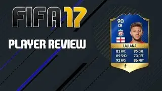FIFA 17 TOTS LALLANA (90) PLAYER REVIEW!! w/In-Game Stats & Gameplay