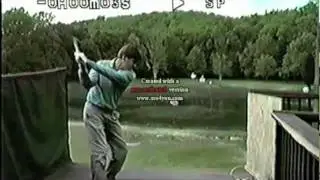 3-WOOD SLOW MOTION GOLF SWING of DON PETERSON