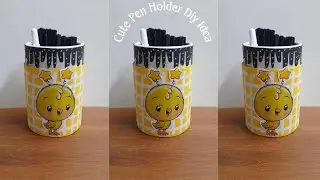 Pen holder craft idea 💖💝 || cute and easy pen holder diy idea || 