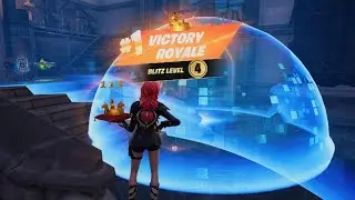 New Crew Series Hana Park Skin & Set Review! #1 Victory Blitz Royale Solo Gameplay!