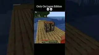 Lagva Edition Trident Recipe 💀 💀 #minecraft #shorts
