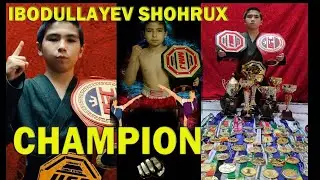 INSHA ALLAH UFC CHEMPIONI BOʻLAMAN  KIKBOKS,USHU SANDA,JKD,UCS,MMJ,DFC CHEMPIONI IBODULLAYEV SHOHRUX