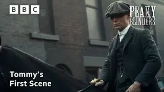 Thomas Shelby's Very First Scene | Peaky Blinders