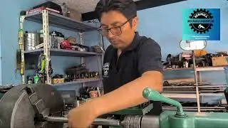 Cómo realizar una rosca en el torno paso 8