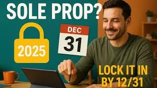 Secure Your 2025 Tax Breaks: The 12/31 Rule for Solopreneurs