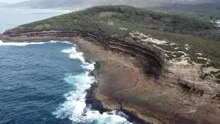 NSW Merry Beach - by Drone