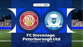 EA Sports FC 26 | Stevenage vs Petersborough - EFL League One | Gameplay PS5