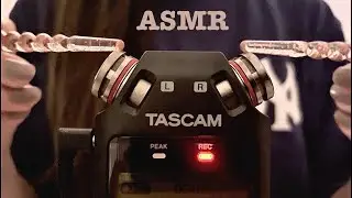 ASMR 💗 Scratching/Tapping on Tascam w/ Brush Ends (No Talking)