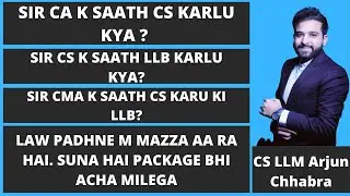 CA OR CS OR CMA WITH LAW .?