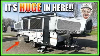 Slide, Bathroom, and BIG Beds!! 2022 Rockwood HW277 or Flagstaff HW27KS
