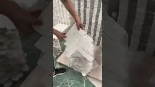 Marble Herringbone Mosaic