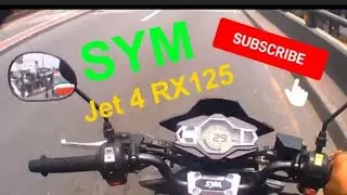 Ride together w/ partner in the road....SYM Jet 4 Rx125