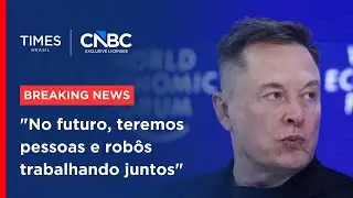 Davos: Musk defende futuro multiplanetário e aposta em IA, robótica e energia solar | BREAKING NEWS