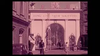 King George VI Coronation celebrations in St Helier, Jersey, 1937