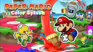 Paper Mario: Color Splash Music [REVERSE] - Title Screen | Reverse VGM #182