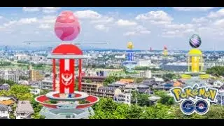 Falando de novidades no pokemon go e Testando reide por convite