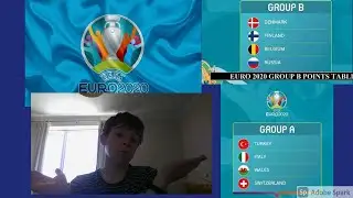 Euro 2020 (2021) Group A and B predictions #Enjoy