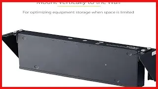 StarTech.com 2U Vertical Wall Mount Patch Panel Bracket - Steel Rack Mount Bracket w/Hardware