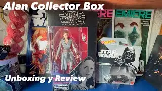 Star Wars Black Series Rey Jedi Training & Hot Wheels Darth Vader / Unboxing y Review 