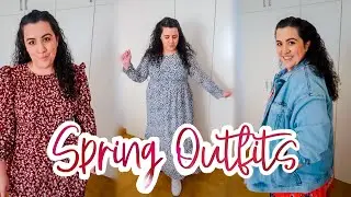 3 OUTFITS with DRESSES | Spring Looks 🌷| Plus Size | JennEfinnee