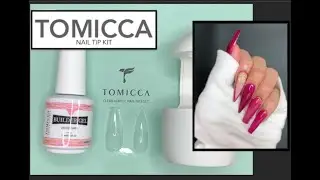 TOMICCA GEL NAIL TIP KIT | APRÉS DUPE | AMAZON FIND | OK, 12 OUT OF 10, WOULD HIGHLY RECOMMEND