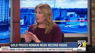 Gold prices remain near record highs