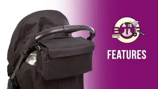 Buggy Organiser👶 - A DEEP One! With Phone Pocket - by BTR 🚼📱