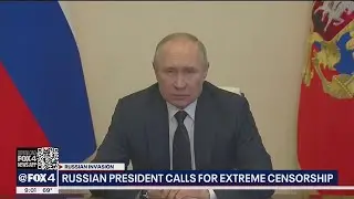 Russian president calls for extreme censorship